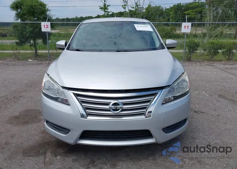 2014 Nissan Sentra Sv из США, поврежденный, VIN 3N1AB7AP2EY320486